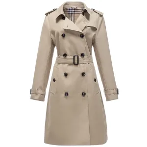 New Undefined Causal Autumn Winter Long Trench Coats for Ladies Women Trench Coat Women High Quality