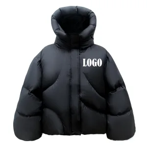 Plus Size New Popular Women Down Coat Outdoor Windproof Hooded Puffer Jacket Special Quilting Design Winter Wearing for  Women