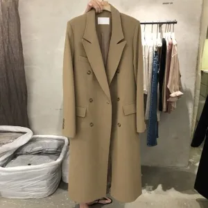 Low MOQ Hot Sale Trench Coat Chinese Factory High Quality Autumn Coat